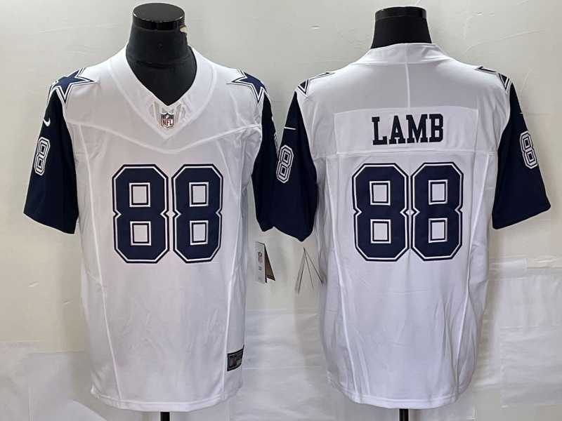 Men & Women & Youth Dallas Cowboys #88 CeeDee Lamb White 2023 F.U.S.E. Vapor Thanksgiving Limited Stitched Jersey,We sell and wholesale Men & Women & Youth Dallas Cowboys #88 CeeDee Lamb White 2023 F.U.S.E. Vapor Thanksgiving Limited Stitched Jersey on line form chian!